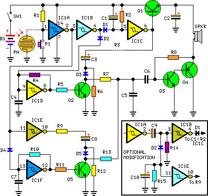 Колокола генератор схема