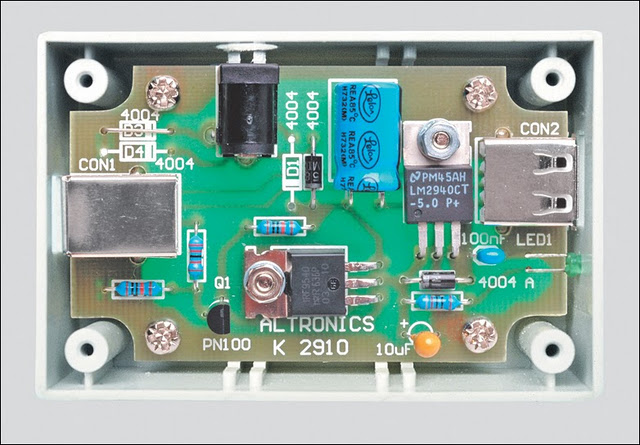  Питание для внешних жестких дисков USB. Монтаж