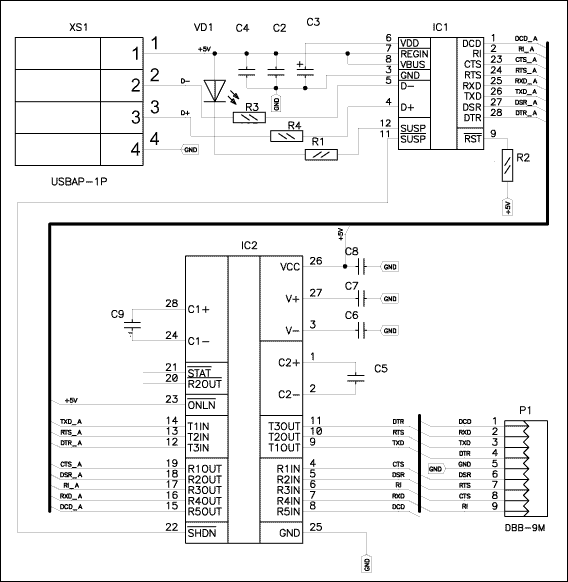 USB-RS232 Adapter