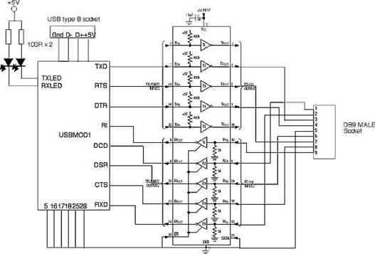 USB - RS232 преобразователь