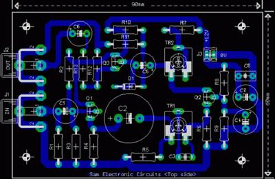 Video Signal Emphasis PCB 