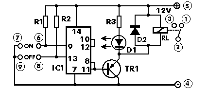 simple touch switch