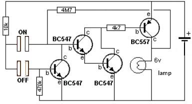 electronic touch switch