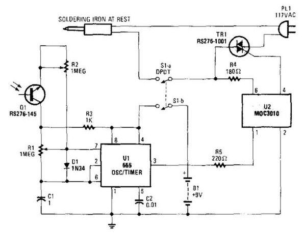 Ir-Controlled Soldering Station