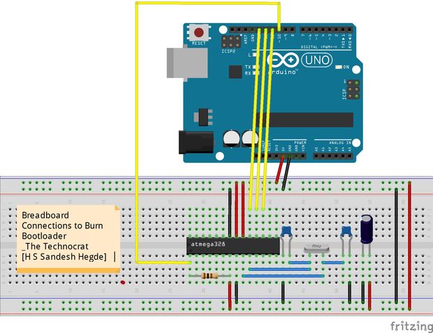  загрузчик на ATmega 328P-PU