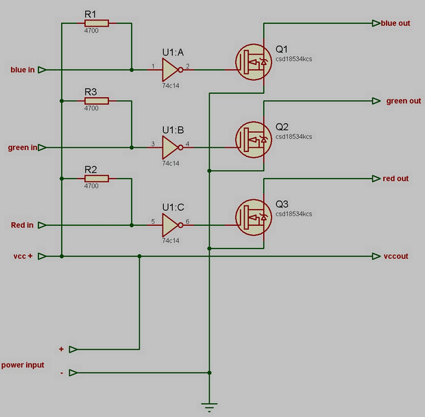 RGB-LED расширитель